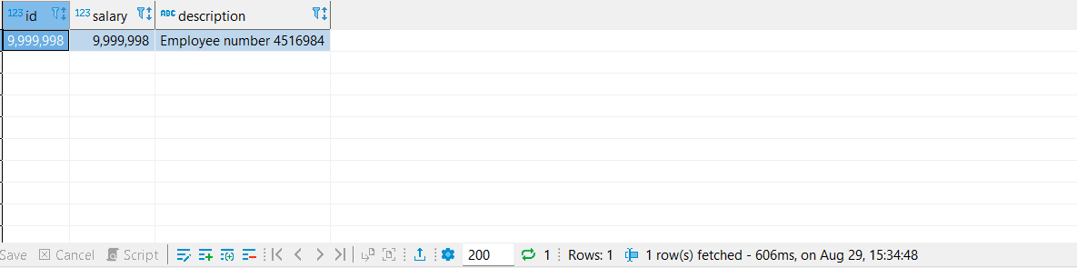 Indexing-Database