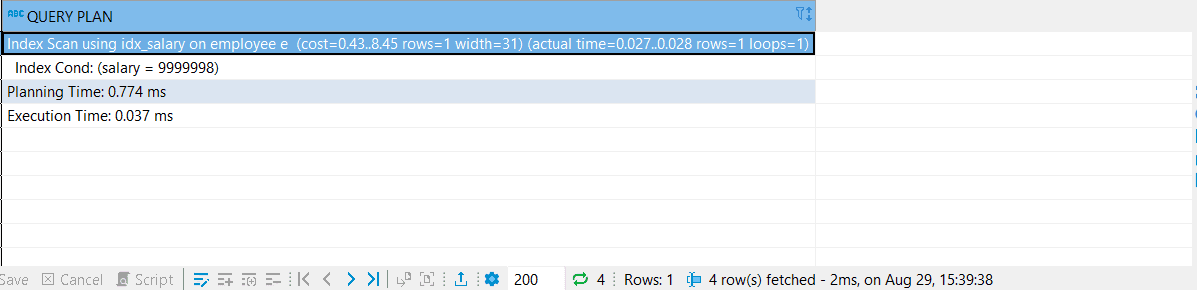 Indexing-Database